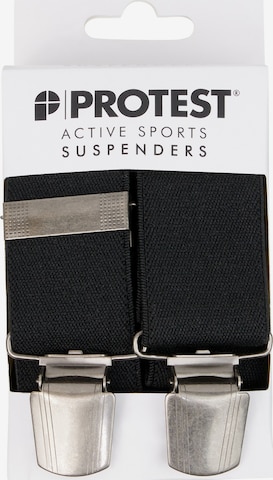 PROTEST Suspenders 'PRTDEVDAS' in Black: front