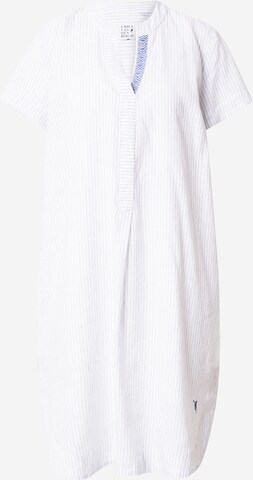 Robe-chemise Emily Van Den Bergh en blanc : devant