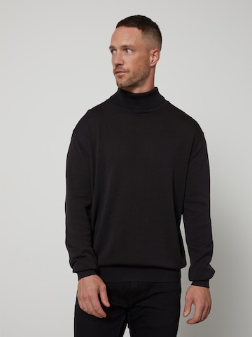 DAN FOX APPAREL Sweater 'Enno' in Black: front