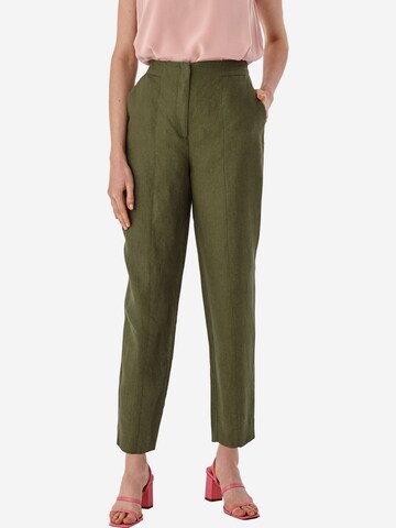 Regular Pantalon 'Fera' TATUUM en vert : devant