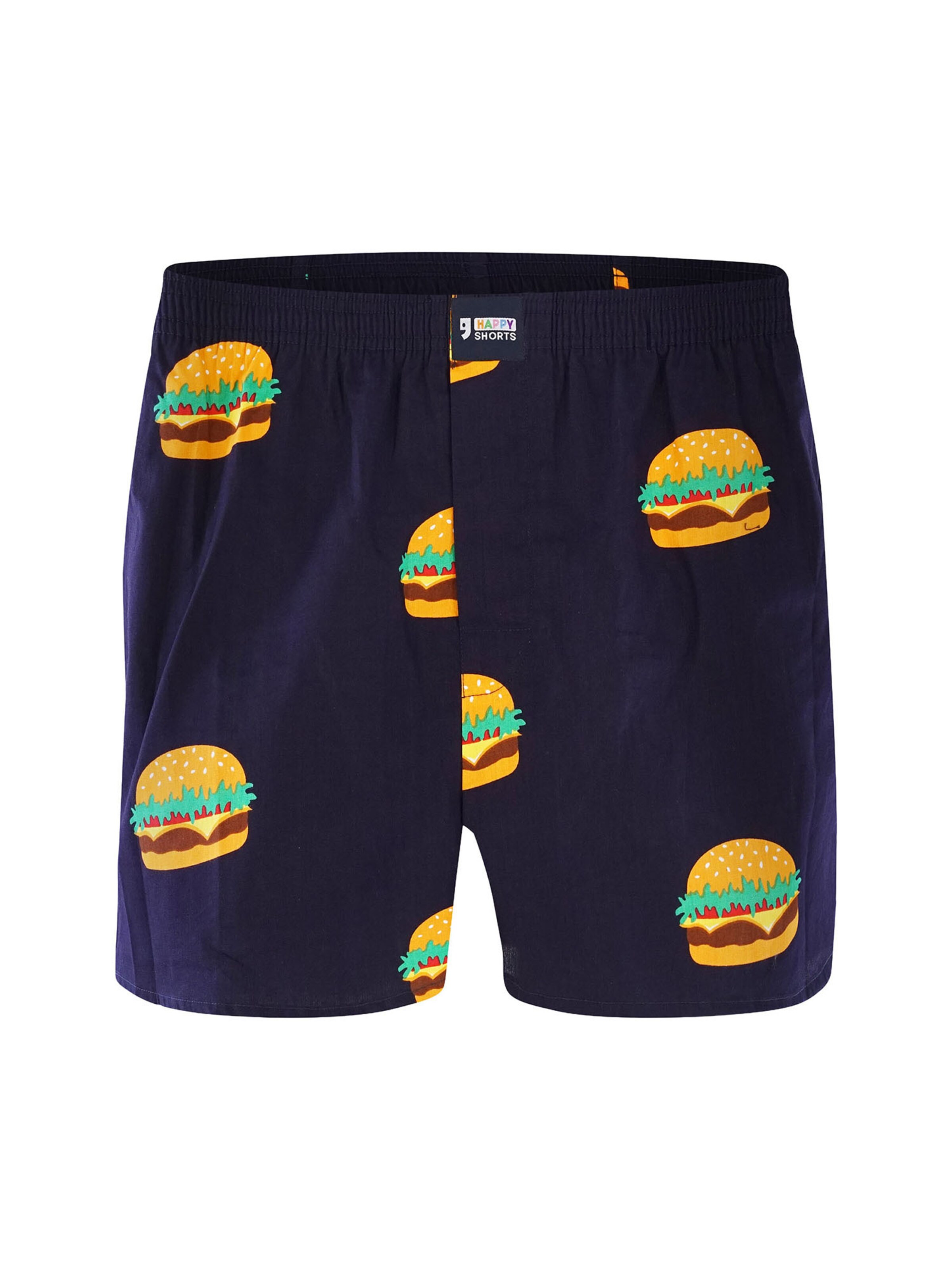 Boxers ' Motive ' Happy Shorts en bleu