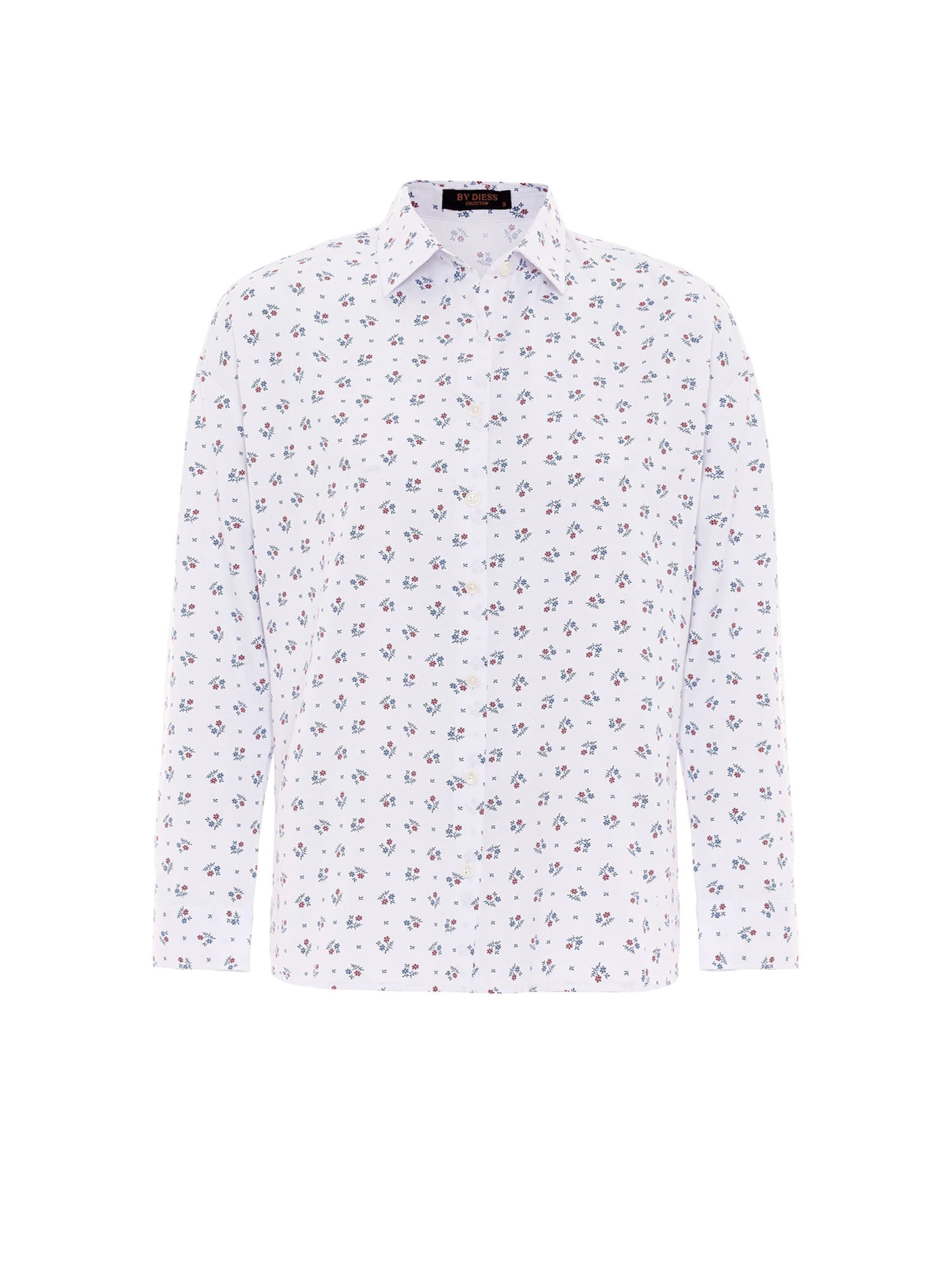 By Diess Collection Μπλούζα σε λευκό: μπροστά