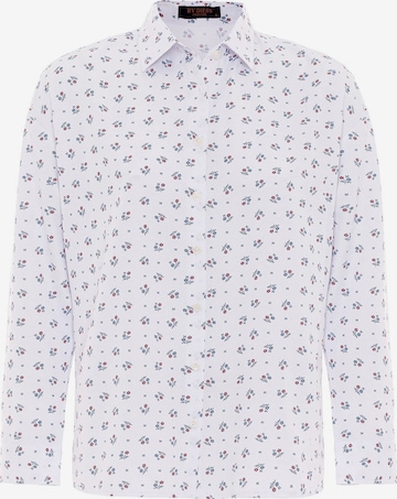 Chemisier By Diess Collection en blanc : devant