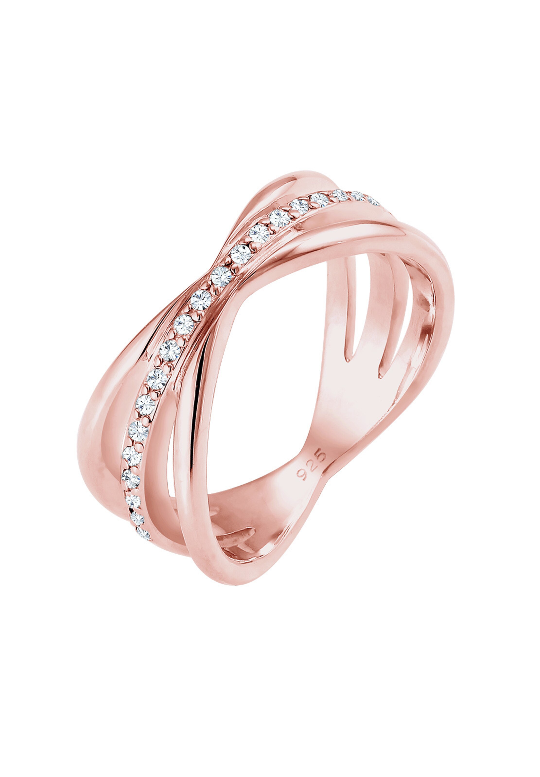 ELLI PREMIUM Ring in Goud: voorkant