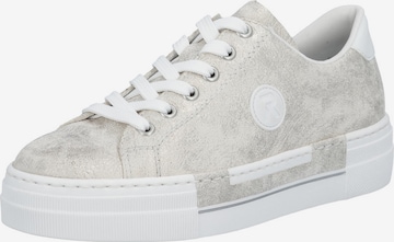 Rieker Ниски маратонки в бяло: отпред