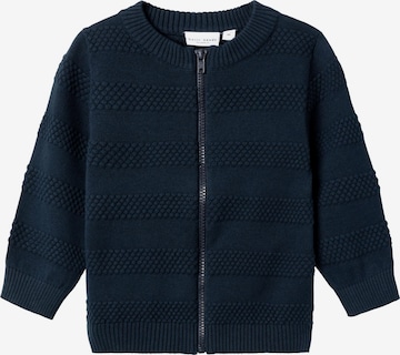 NAME IT Knit Cardigan 'Vesto' in Blue: front