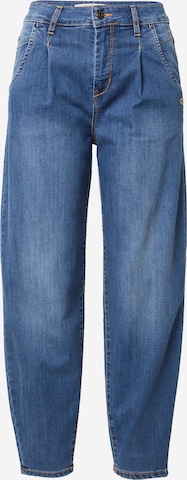 Gang Tapered Bandplooi jeans 'SILVIA' in Blauw: voorkant