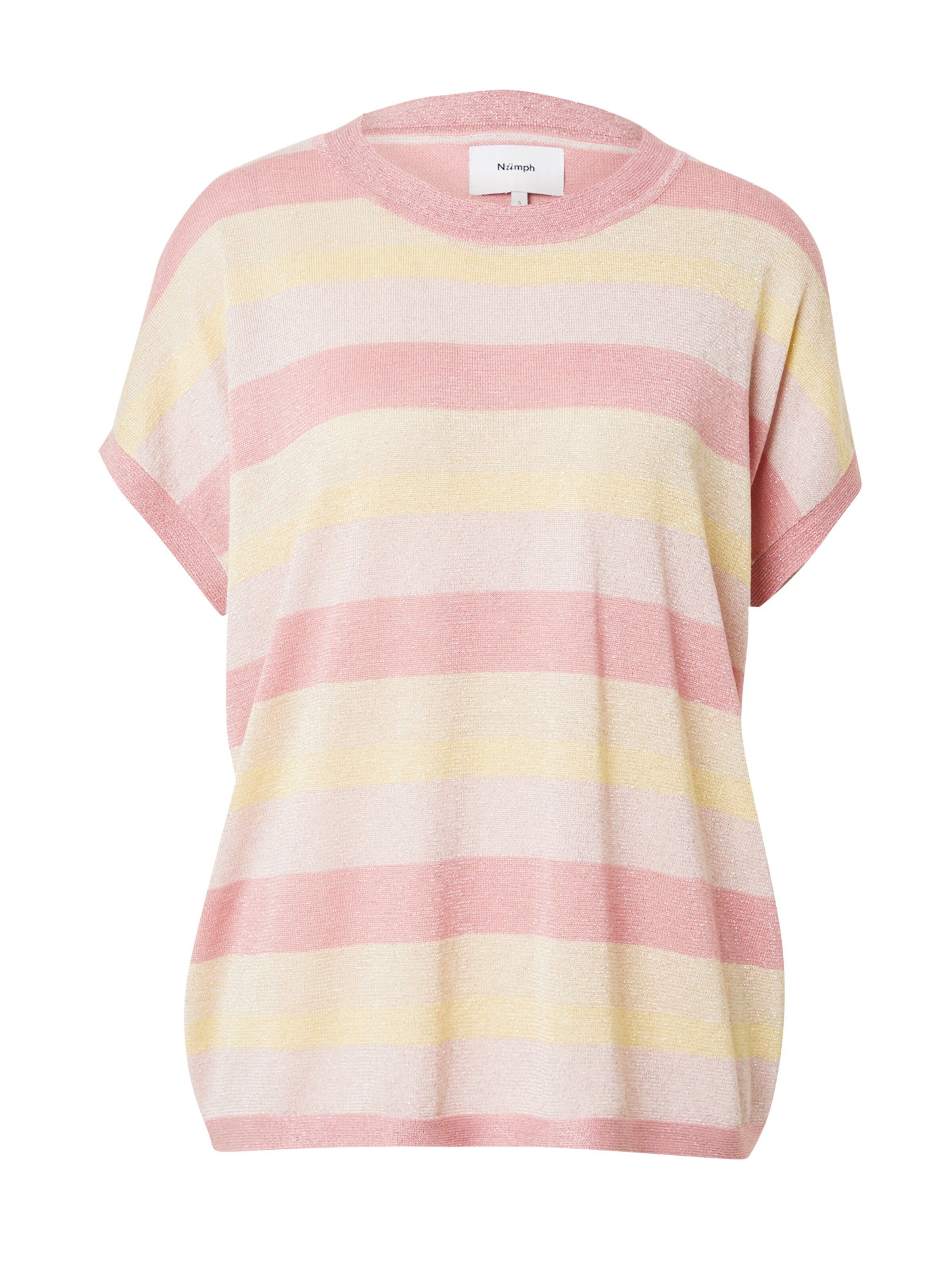 NÜMPH Sweater 'MILVA DARLENE' in Pink: front