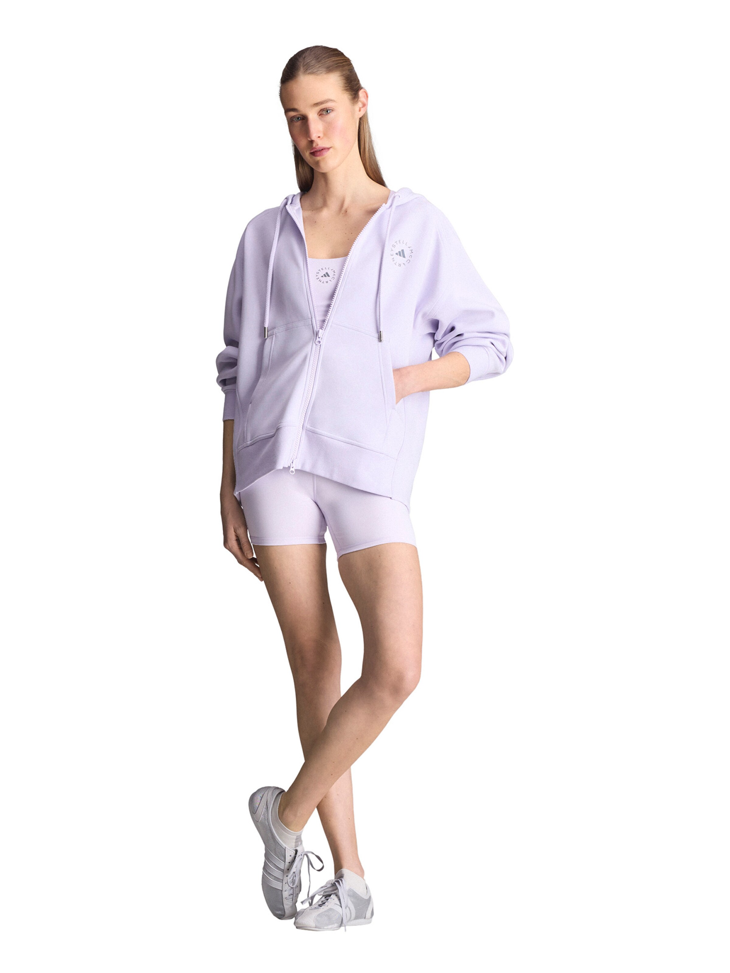 Bluză cu fermoar sport de la ADIDAS BY STELLA MCCARTNEY pe mov