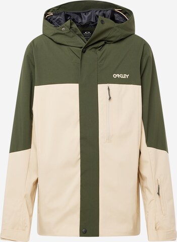 OAKLEY Outdoor jacket in Beige: front