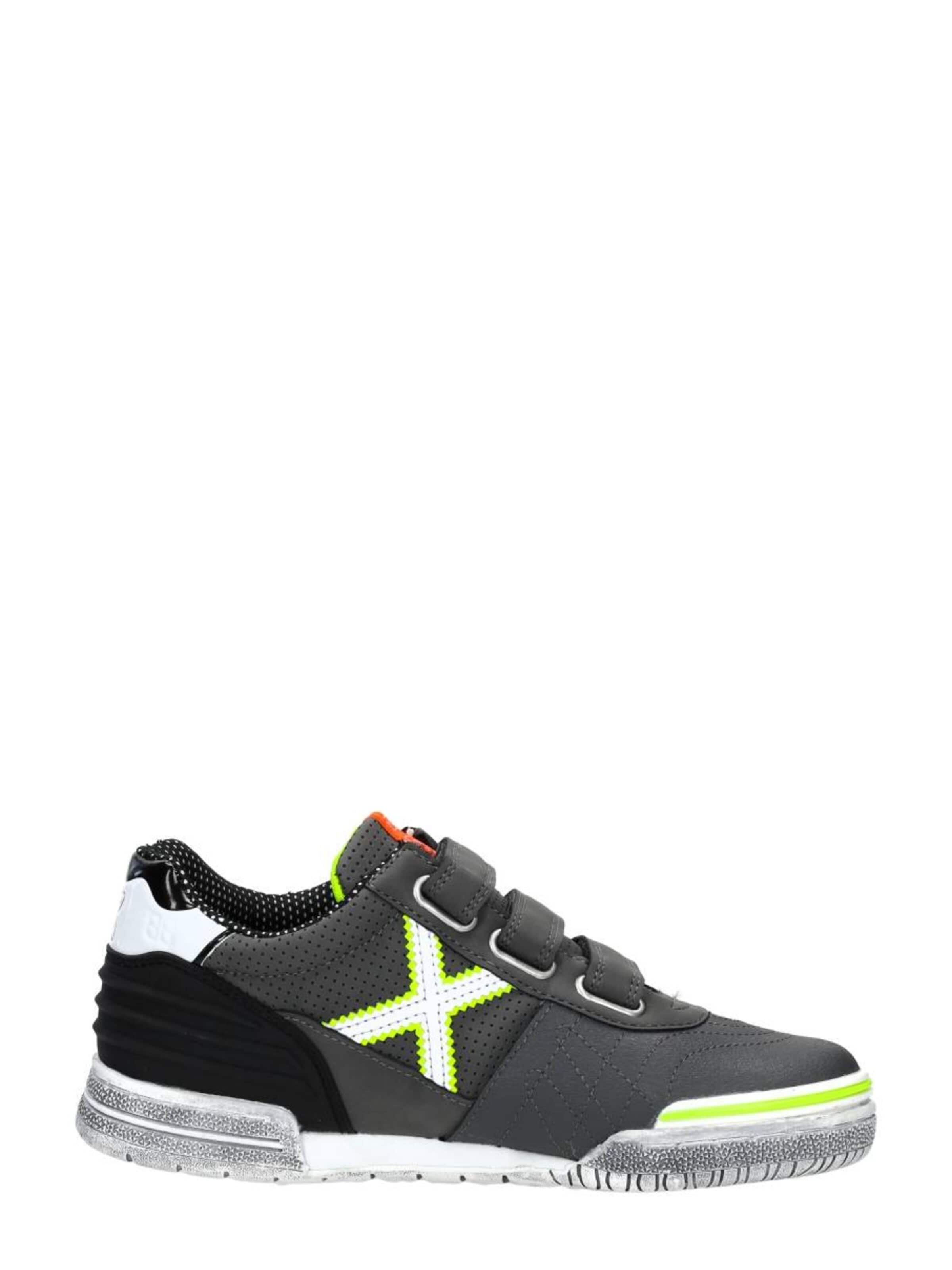 MUNICH Sneakers 'Klittenband Laag' in Grijs