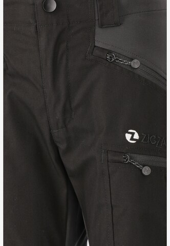 ZigZag Regular Outdoor Pants 'Bono' in Black