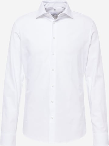 Coupe slim Chemise business SEIDENSTICKER en blanc : devant