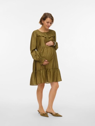 MAMALICIOUS Jurk 'MLRAMY' in Groen
