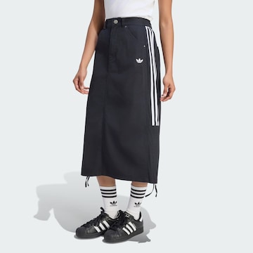 Gonna di ADIDAS ORIGINALS in nero: frontale