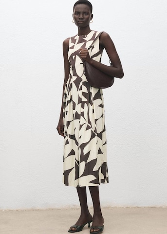 MANGO Kleid 'Mint' in Beige