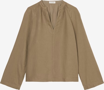 Marc O'Polo Blus i brun: framsida