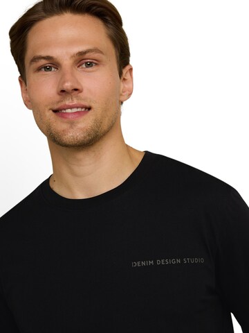 TOM TAILOR DENIM Shirt in Zwart