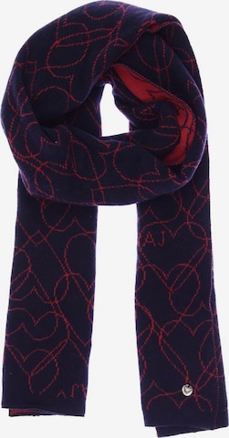 Armani Jeans Scarf & Wrap in One size in Blue: front