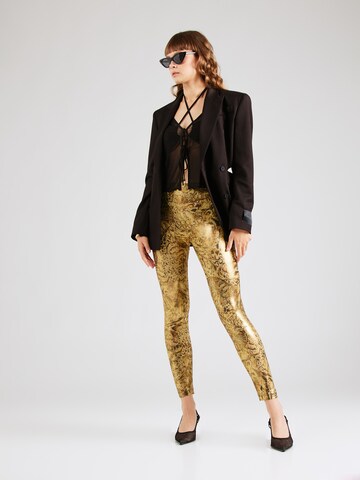 Just Cavalli Regular Leggings in Yellow