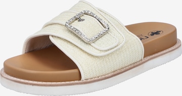Rieker Pantolette in Beige: Vorderseite