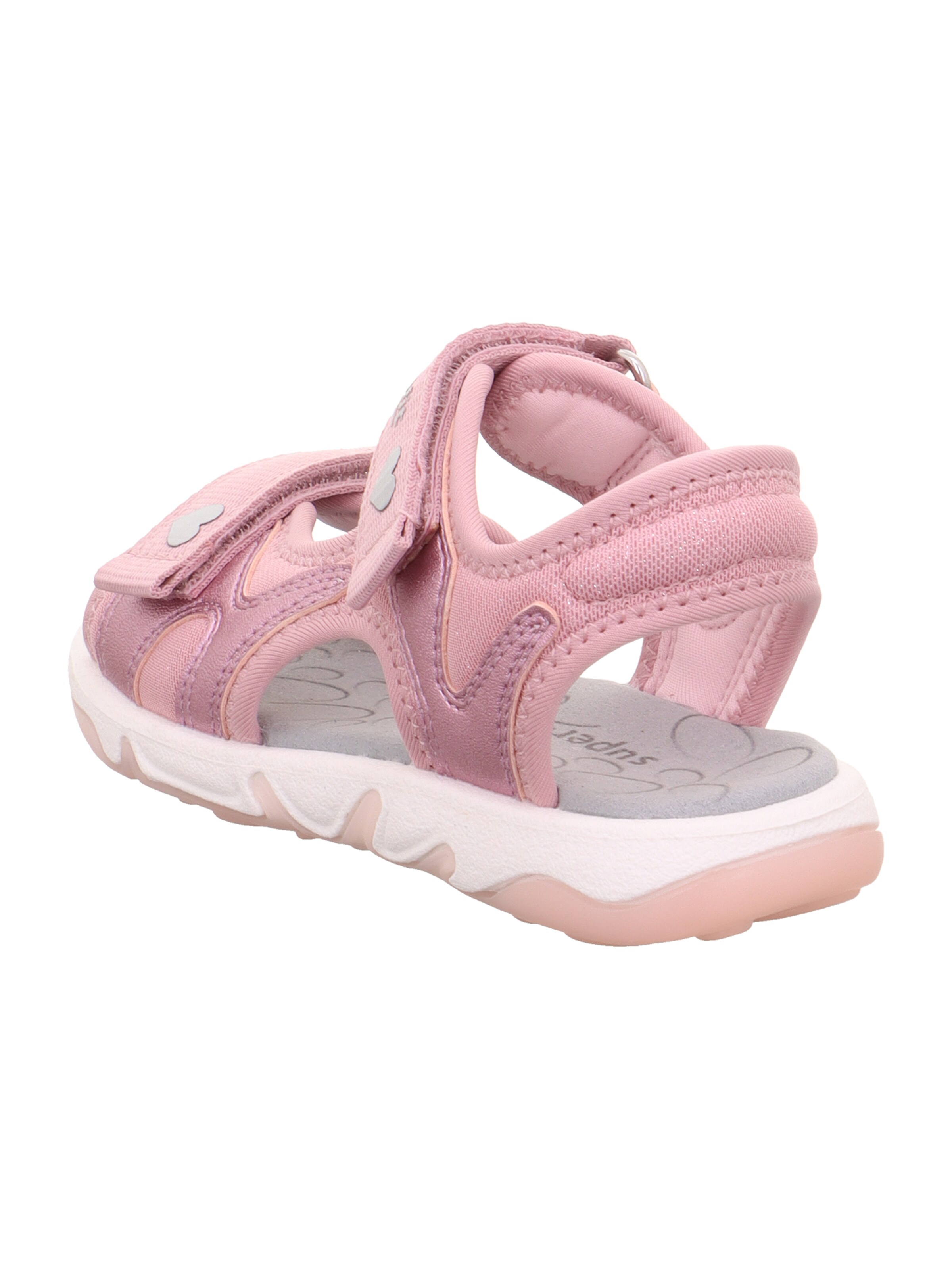 SUPERFIT Босоножки 'PEBBLES' в Ярко-розовый