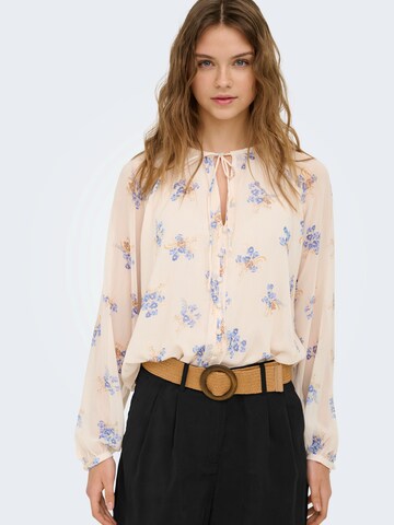 ONLY Blúz 'ONLFUSINA' - bézs