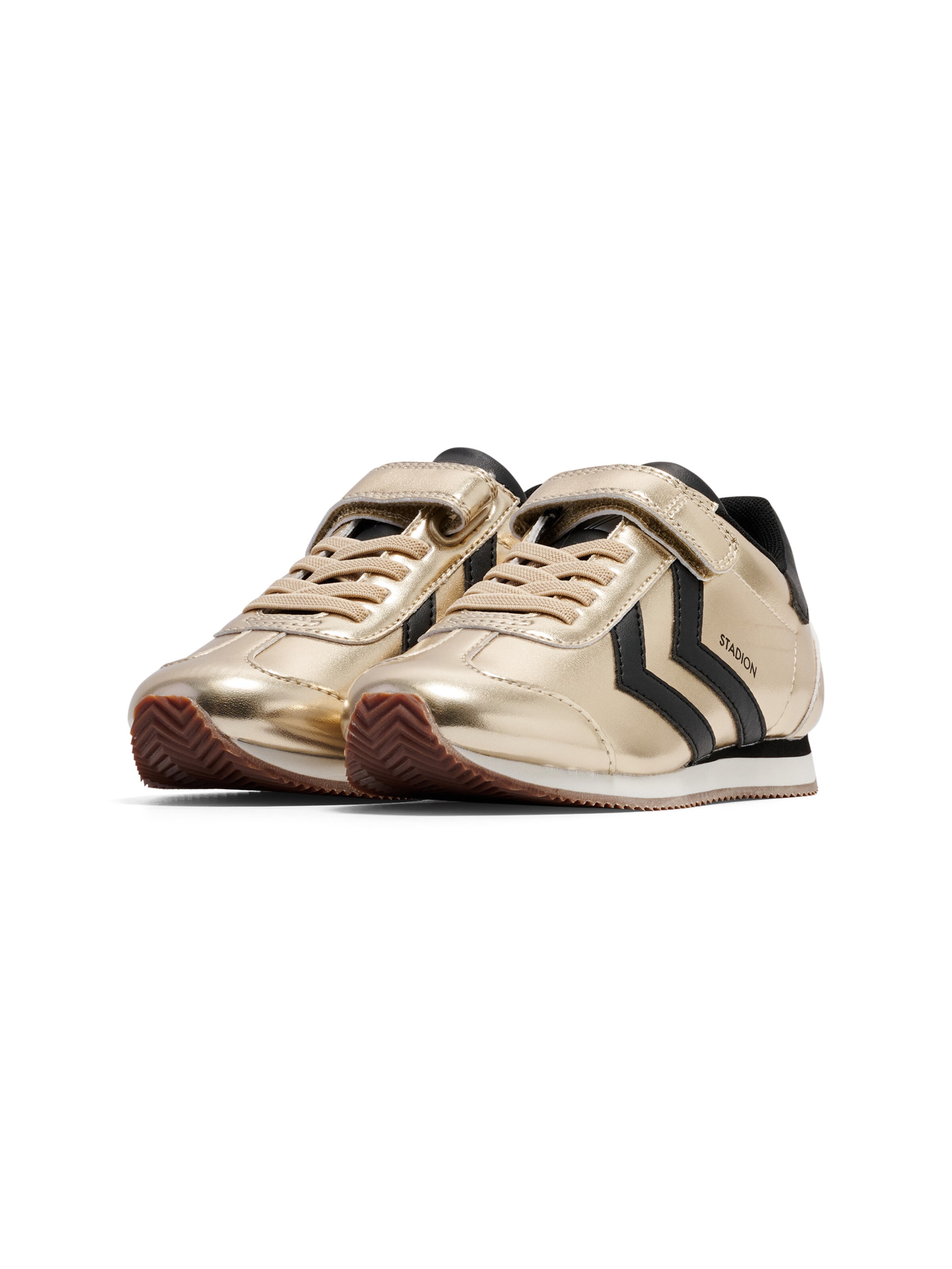 Hummel Sneaker 'Stadion Metallic' in Gold