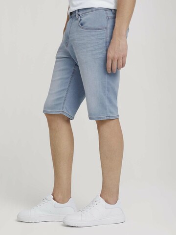 Coupe slim Jean 'Josh' TOM TAILOR en bleu