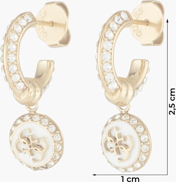 GUESS - Pendientes 'HUGGIES' en oro