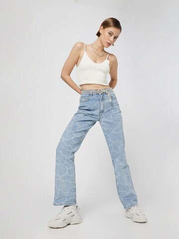 VIERVIER Regular Jeans 'Alexa' in Blue