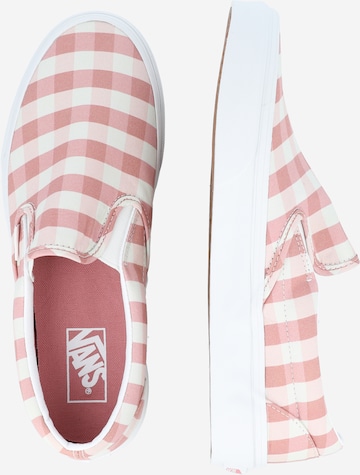 VANS Slip on -tennarit 'Classic' värissä vaaleanpunainen