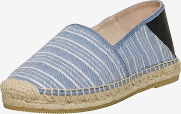 Henry Stevens Espadrilles 'Taylor W EP' in Blauw: voorkant