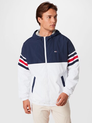 Tommy Jeans Between-Season Jacket in Blue: front