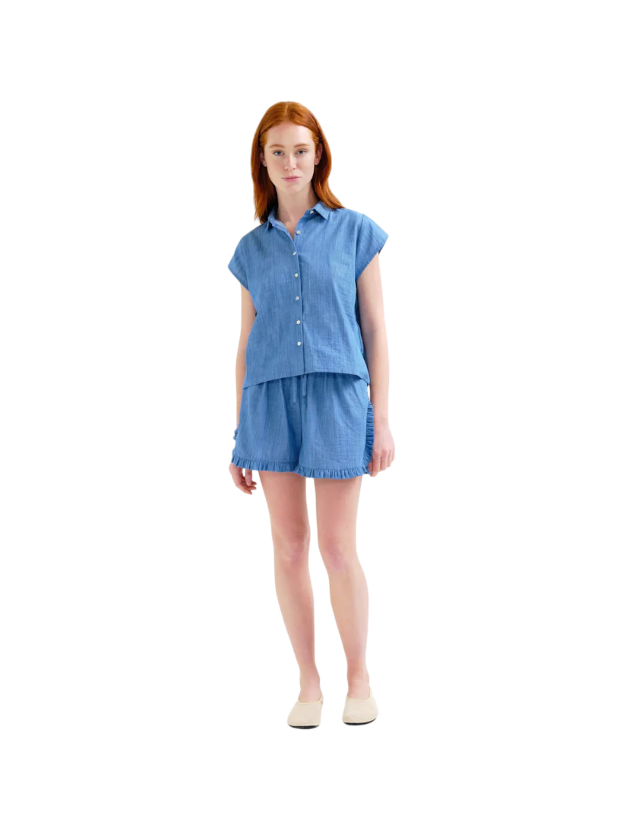 Compania Fantastica Regular Broek in Blauw