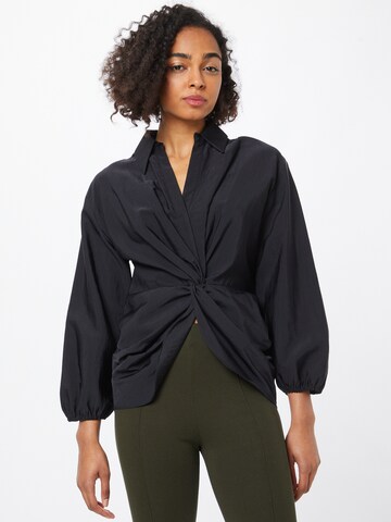 River Island Blouse in Zwart: voorkant