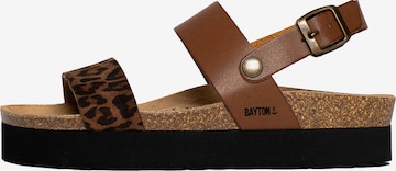 Sandalo 'Gladstone' di Bayton in marrone: frontale