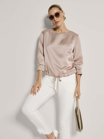 Chemisier MADELEINE en beige : devant