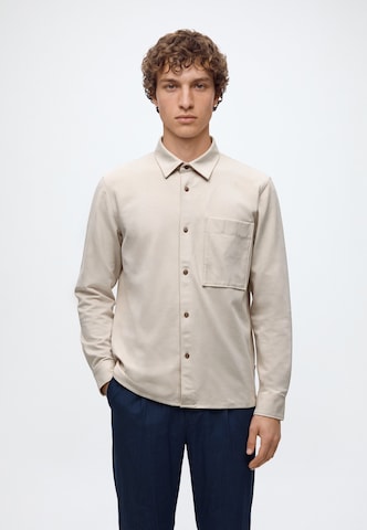 Fit confort Veste mi-saison s.Oliver en beige : devant