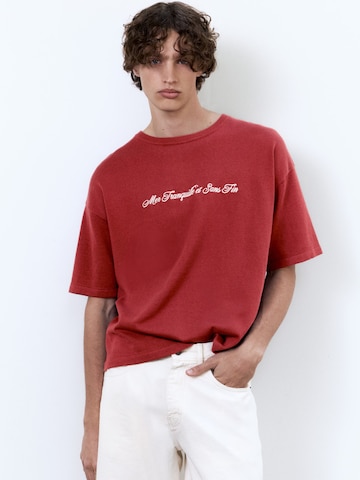 Pullover di Pull&Bear in rosso: frontale