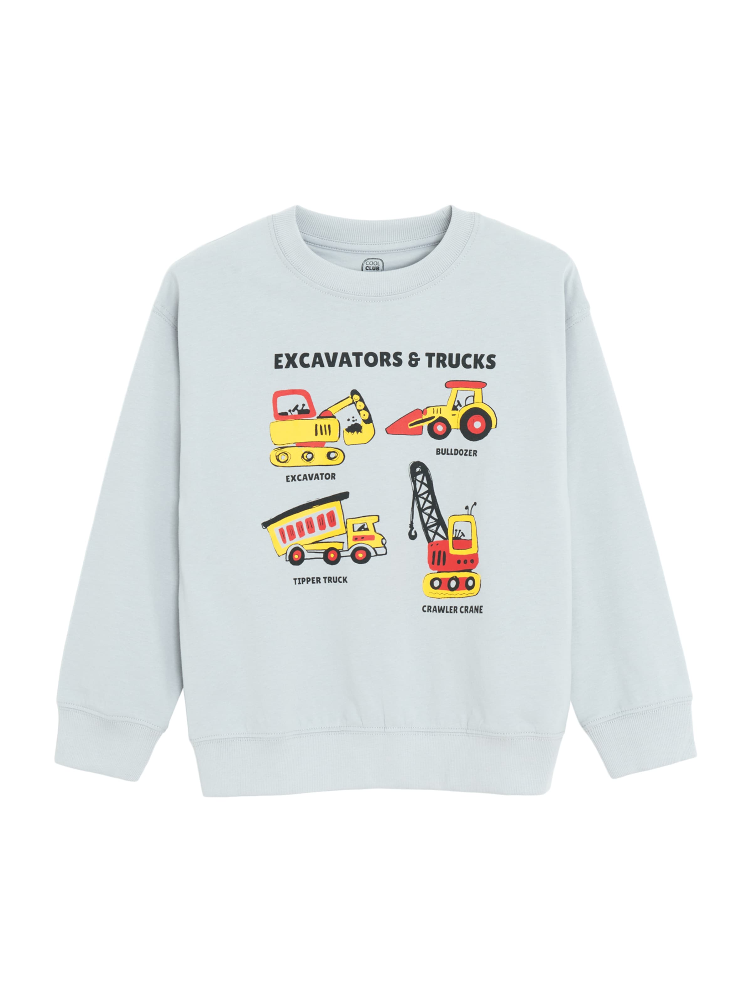 Cool Club Sweatshirt i grå: framsida
