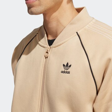 ADIDAS ORIGINALS Bluza rozpinana w kolorze beżowy