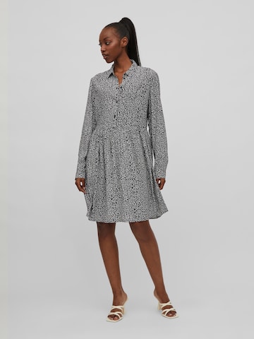 VILA Shirt dress 'Fini' in Black