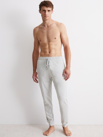 Marc O'Polo - Pantalón de pijama ' Heavy Jersey ' en gris: frente