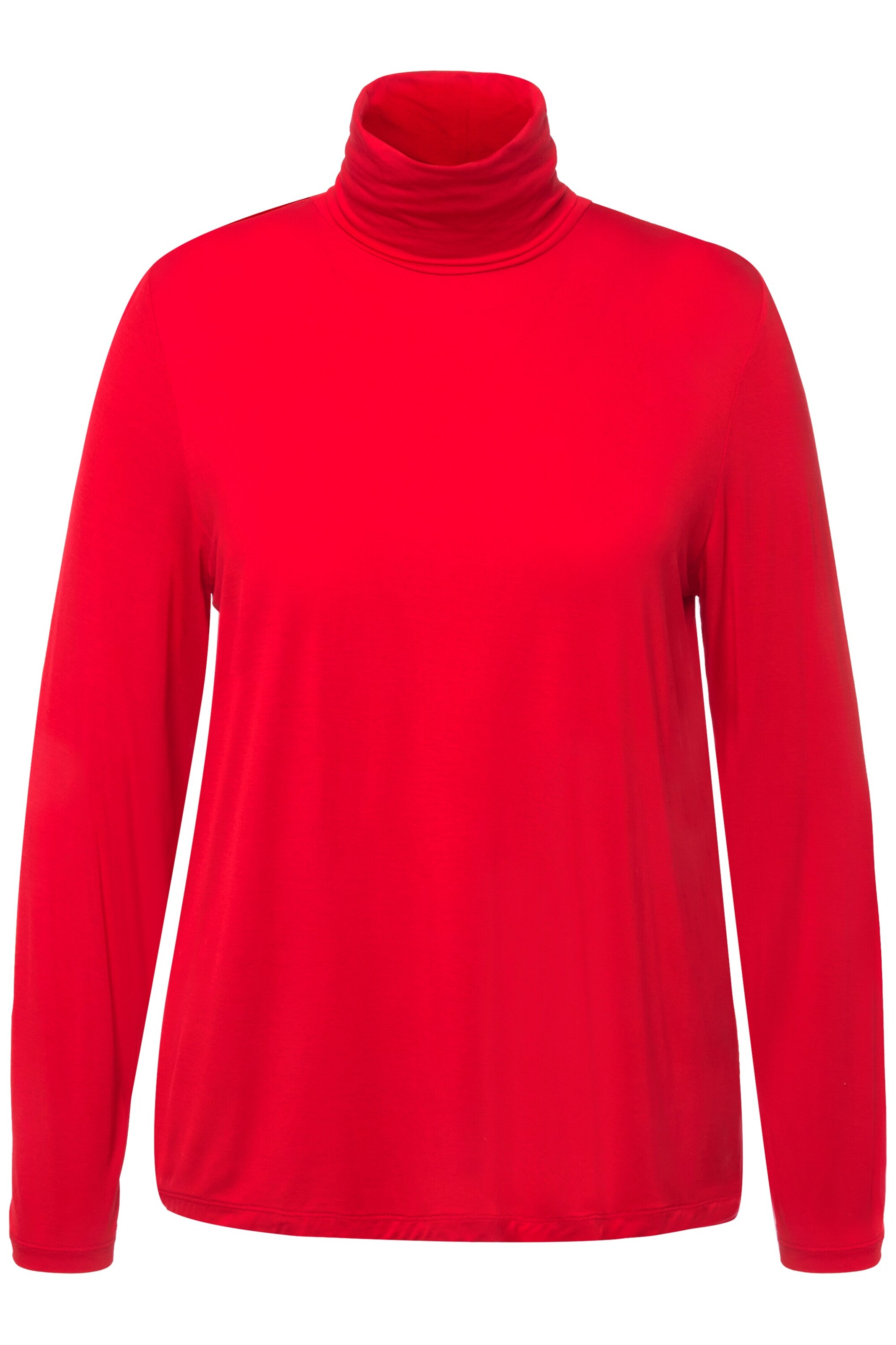 Ulla Popken Shirt in Rood: voorkant