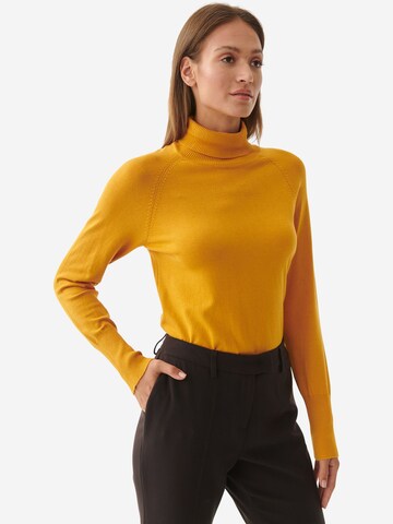 TATUUM Sweater 'Nekoki 1' in Yellow: front