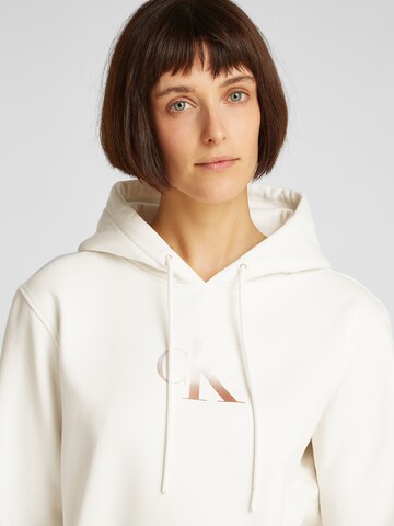 Calvin Klein Jeans Sweatshirt in Weiß