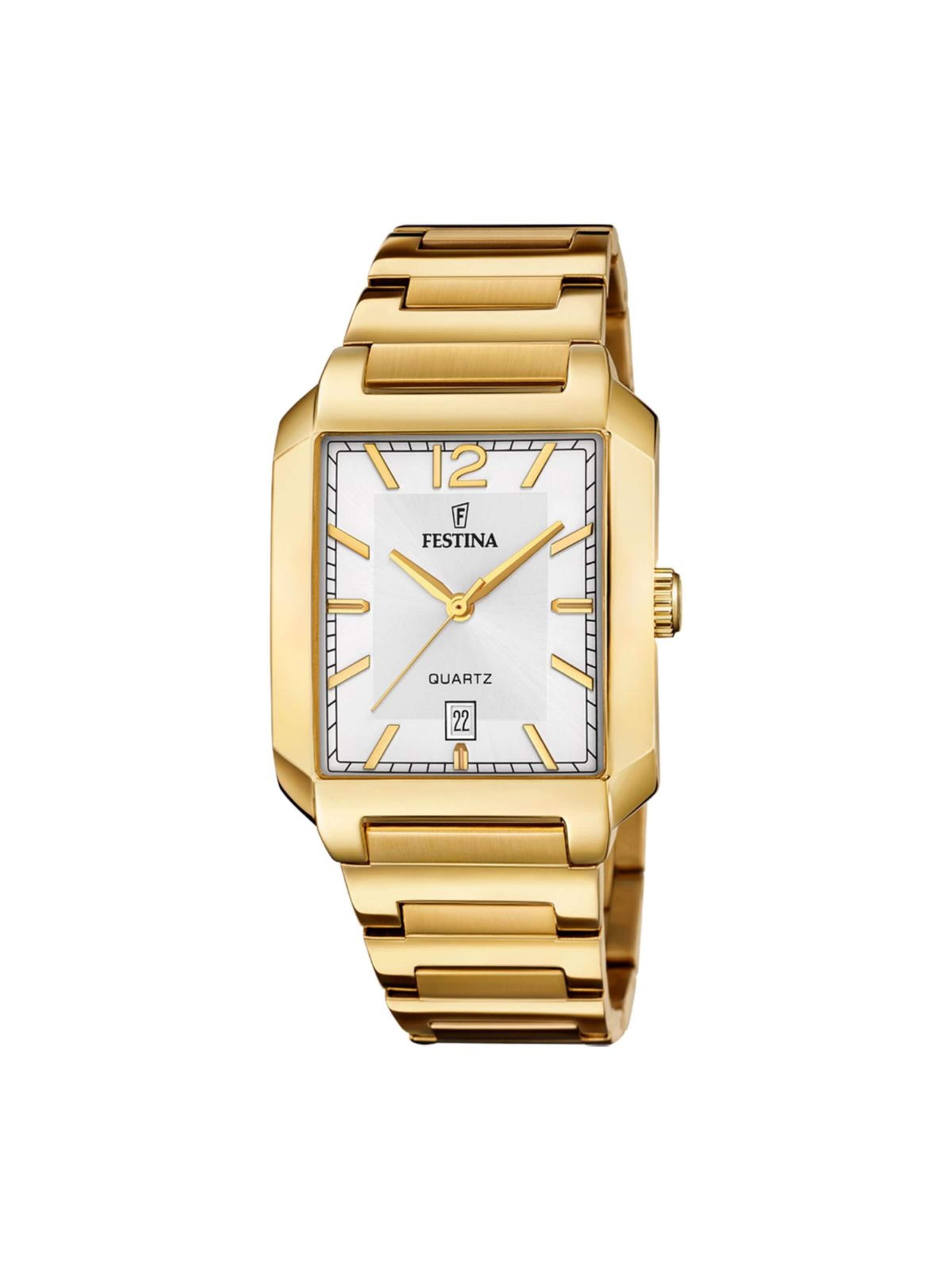 FESTINA Analoguhr‌‌‌ in Silber: Vorderseite