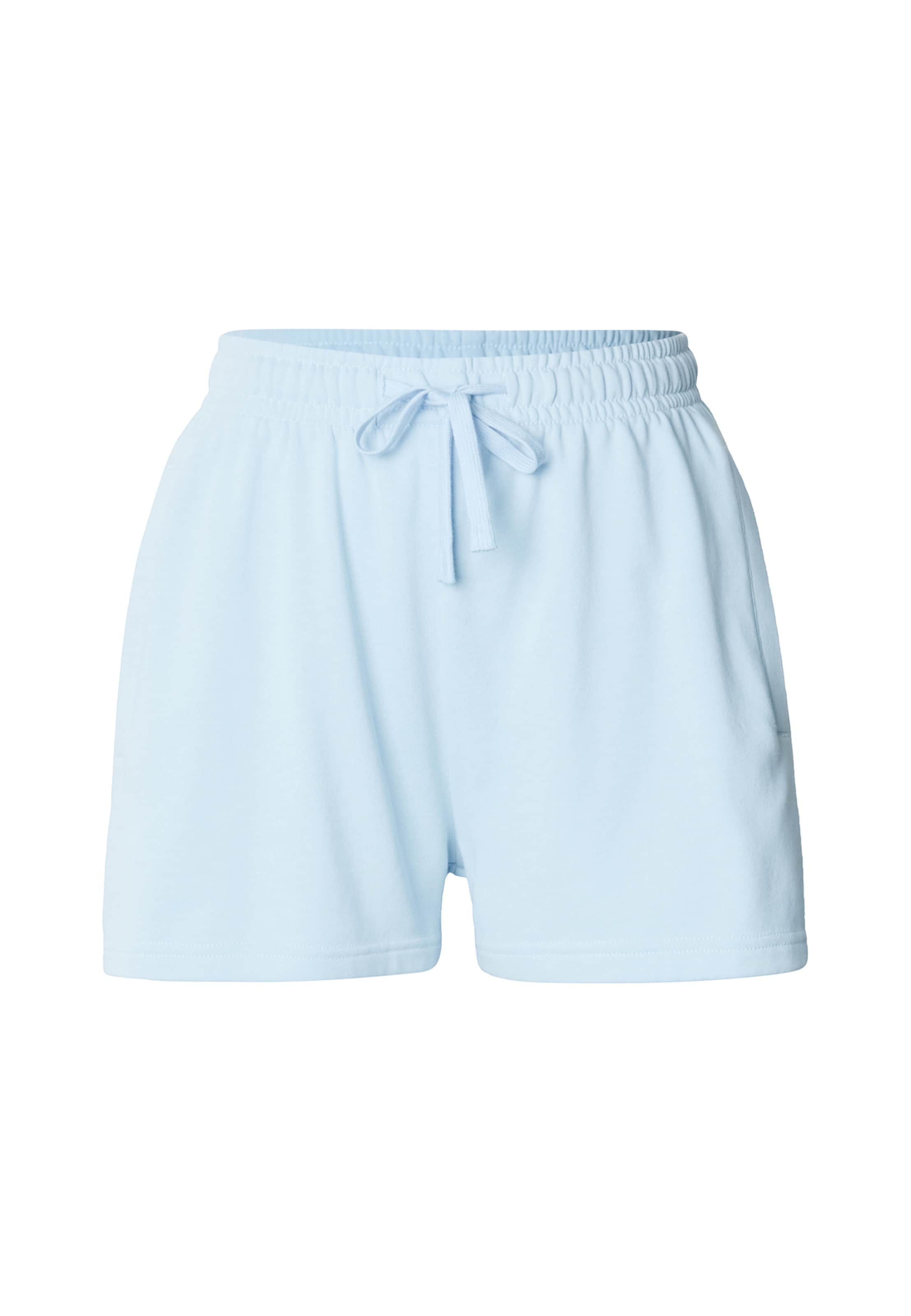 Urban Classics Regular Broek in Blauw: voorkant
