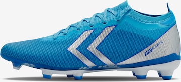 Hummel Fußballschuh in Blau: Vorderseite